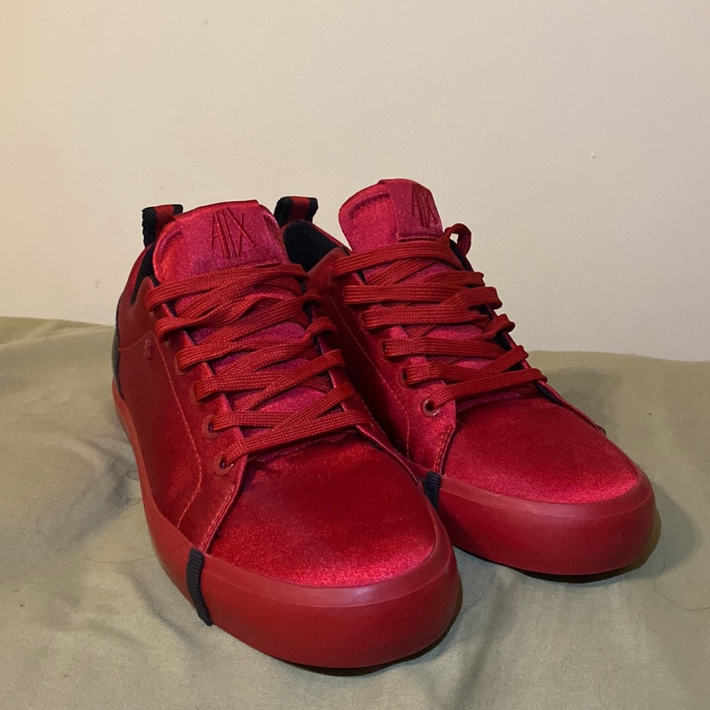 armani low top sneakers